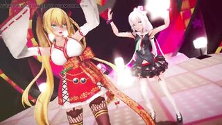 Mmd R-18 Anime Girls Sexy Dancing Clip 253