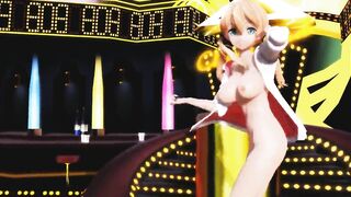 MMD - Prinz Eugen Nude Dance 2