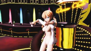 MMD - Prinz Eugen Nude Dance 2