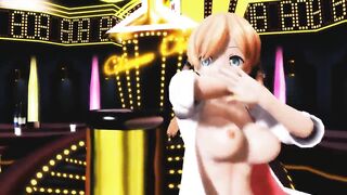 MMD - Prinz Eugen Nude Dance 2