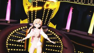 MMD - Prinz Eugen Nude Dance 2