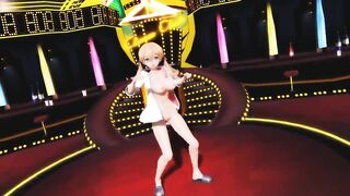 MMD - Prinz Eugen Nude Dance 2