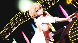 MMD - Prinz Eugen Nude Dance 2