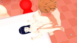 Sex with Hinata on desk