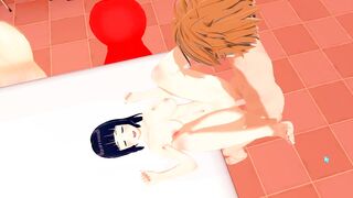 Sex with Hinata on desk