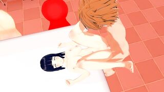 Sex with Hinata on desk