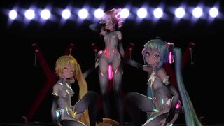 MMD Vokaloids dance