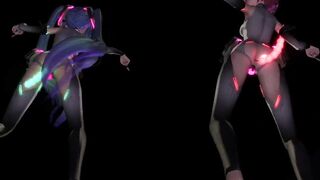 MMD Vokaloids dance