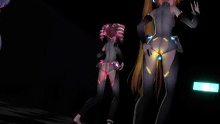 MMD Vokaloids dance