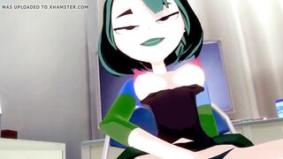 Gwen Rubbing Her Pale Pussy - Total Drama Island