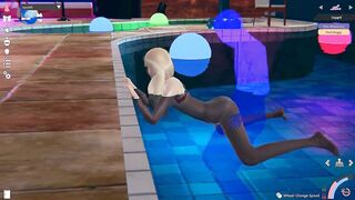 Honey select two – VIP Sarah in the swimming pool