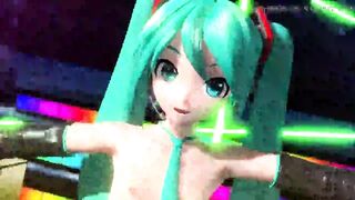 Hatsune Miku nude ecchi dance I'll MikuMiku You (Saltlapse)