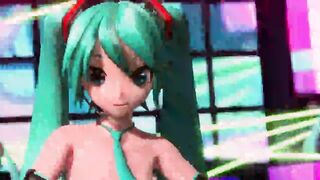 Hatsune Miku nude ecchi dance I'll MikuMiku You (Saltlapse)