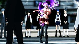 MMD debauchery on the street