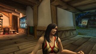 Human Female sexy dance (World of Warcraft)