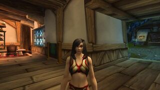 Human Female sexy dance (World of Warcraft)