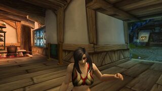 Human Female sexy dance (World of Warcraft)