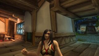 Human Female sexy dance (World of Warcraft)