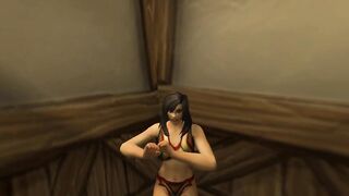 Human Female sexy dance (World of Warcraft)