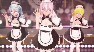 Mmd R-18 Anime Girls Sexy Dancing Clip 289