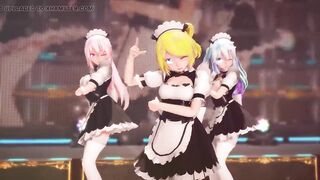 Mmd R-18 Anime Girls Sexy Dancing Clip 289