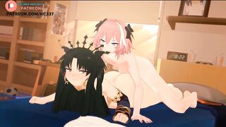 RIN TOHSAKA FUCKED BY ASTOLFO AFTER MCDONALDS | FATE HENTAI ANIMATION 4K 60FPS