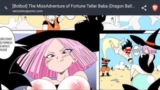 Goku Follando Con Uranai Baba Por Las Esferas del Dragon - Manga Porno de Dragon Ball