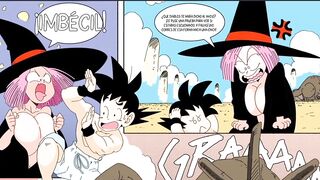 Goku Follando Con Uranai Baba Por Las Esferas del Dragon - Manga Porno de Dragon Ball