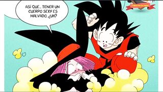 Goku Follando Con Uranai Baba Por Las Esferas del Dragon - Manga Porno de Dragon Ball