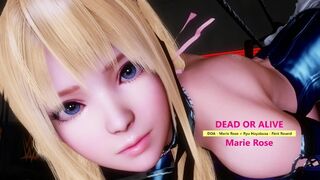 DOA - Marie Rose × Ryu Hayabusa - First Round - Lite Version