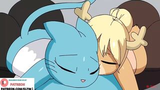 Gumball`s Hard Fucking In Gym And Getting Creampie | Furry Hentai Animation World of Gumball