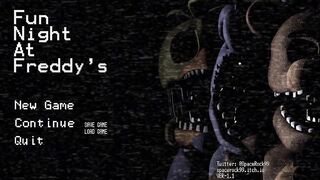 Fun Nights at Freddy's (Not a Fun game to Jerk to)