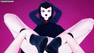 Hotel Transylvania Mavis Dracula Gives You A Footjob Hentai POV