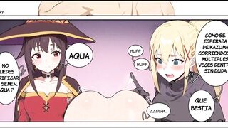 Fucking Aqua from Konosuba for an outstanding debt - Konosuba Hentai Manga