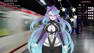 Vtuber is fuck on train station