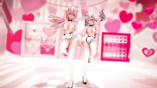 Mmd R-18 Anime Girls Sexy Dancing Clip 321