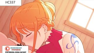 NAMY FUCKED BY LUFFY ON THE SHIP AND GETTING CREAMPIE - ONE PIECE HENTAI ANIMATION 4K 60FPS