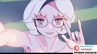 Purah Do Hot Double Blowjob With Girlfriend And Getting Cum | Zelda Hentai 4k 60fps