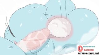 Gumball`s Mom Hard Fucking In Shower And Getting Creampie | Best Furry Hentai 4k 60fps