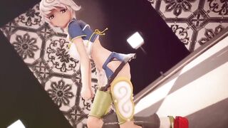 Mmd R-18 Anime Girls Sexy Dancing Clip 336