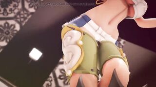 Mmd R-18 Anime Girls Sexy Dancing Clip 336