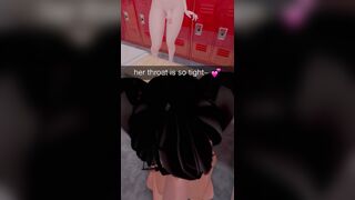 Locker Room Orgy w/ Futa Bunny Girl | Snapchat RP