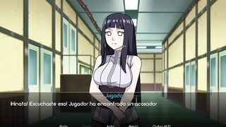 Receiving a Very Good Blowjob Secretly from Hinata - Kunoichi Trainer