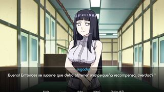 Receiving a Very Good Blowjob Secretly from Hinata - Kunoichi Trainer