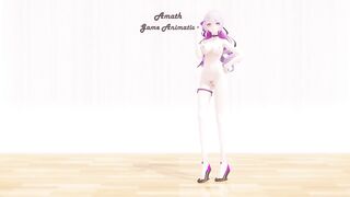 【MMD R-18】The sexy Bronya Zaychik from Honkai Impact dances Mister