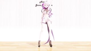 【MMD R-18】The sexy Bronya Zaychik from Honkai Impact dances Mister