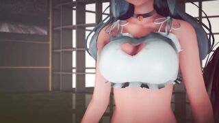 Mmd R-18 Anime Girls Sexy Dancing Clip 345