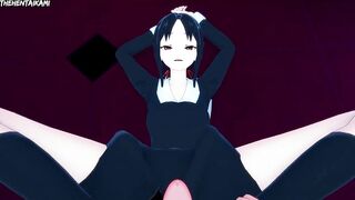 Kaguya from Love is War Gives You A Footjob Hentai POV