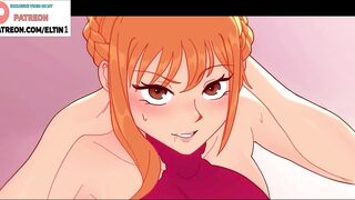 Nami Hard Fucked On Ship And Getting Creampie | Best One Piece Hentai 4k 60fps