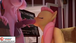 MY LITTLE PONY FUTANARI FLUTTERSHY BLOWJOB | FUTA FURRY HENTAI ANIMATION